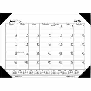 House of Doolittle Recycled Compact Size Economy Desk Pad