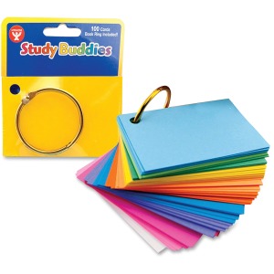 Hygloss Bright Study Buddies Flash Cards