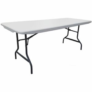 TABLE,FOLDING,30"X72",PLATINUM