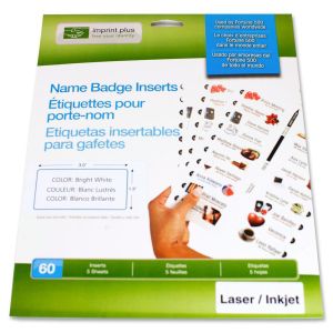 Imprint Plus Mighty Badge Insert Sheet