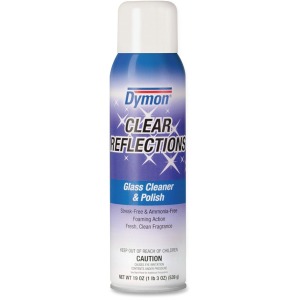 Dymon Clear Reflections Aerosol Glass Cleaner