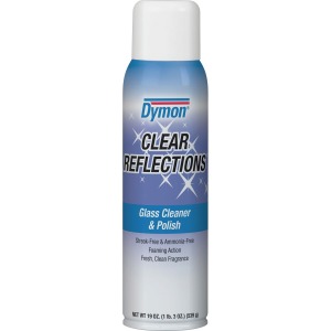 Dymon Clear Reflections Aerosol Glass Cleaner