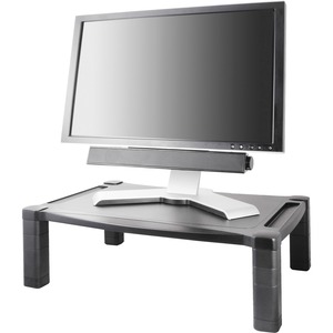 Kantek Extra-Wide Single-Level Height-Adjustable Monitor Stand