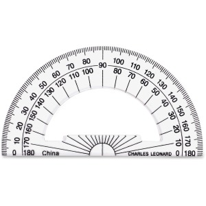 CLI Plastic Protractor