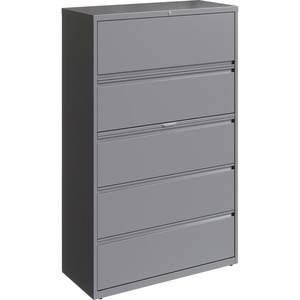Lorell Fortress Series Lateral File w/Roll-out Posting Shelf