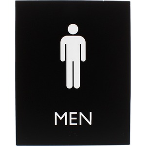 Lorell Men's Restroom Sign