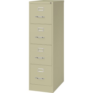 Lorell Fortress Series 25" Commercial-Grade Vertical File Cabinet