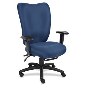 Lorell Ripley All-Mesh High-Back Chair with Articulating Lumbar Support