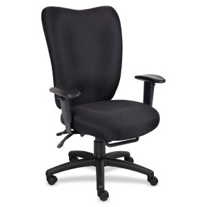 Lorell Ripley All-Mesh High-Back Chair with Articulating Lumbar Support