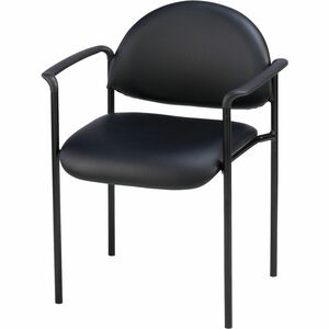 Lorell Reception Guest Chair with Arms