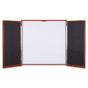 Lorell Dry-erase Whiteboard Presentation Cabinet