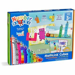 Learning Resources MathLinks Cubes Early Activity Set