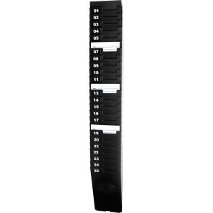 Lathem 25-Pocket Expandable Time Card Rack