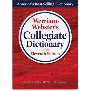 Merriam-Webster 11th Edition Collegiate Dictionary Printed/Electronic Book