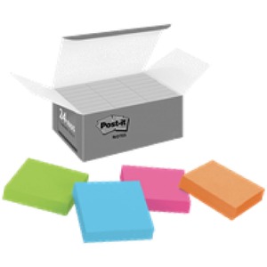 Post-it® Super Sticky Notes - Energy Boost Color Collection