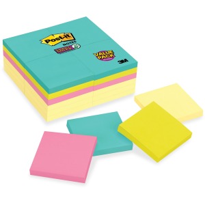 Post-it&reg; Super Sticky Notes - Supernova Neons Color Collection