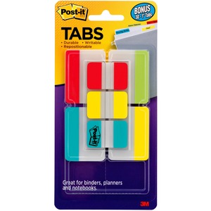 Post-it&reg; Tabs Value Pack - Primary Colors