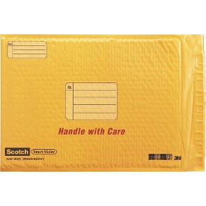 Scotch&trade; Poly Bubble Mailer, 15" x 10.5"