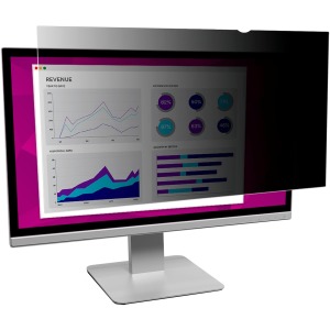 3M™ High Clarity Privacy Filter for 23.6in Monitor, 16:9, HC236W9B