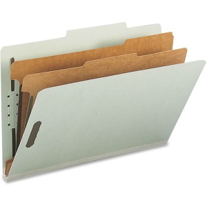 Nature Saver 2/5 Tab Cut Legal Recycled Classification Folder