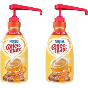 Coffee mate Hazelnut Liquid Creamer Pump Bottle - Gluten-Free