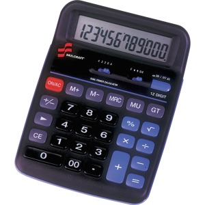 SKILCRAFT 12-Digit Desktop Calculator