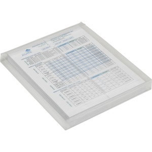 SKILCRAFT Hook/Loop Clear Expansion Envelopes