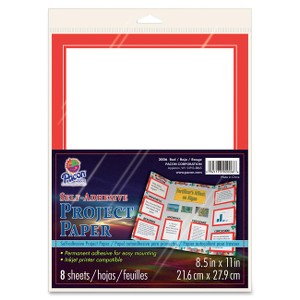 Pacon Inkjet Print Printable Adhesive Paper