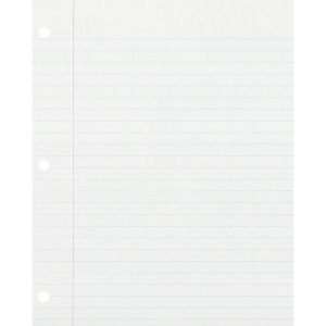 Ecology Recycled Filler Paper - Letter