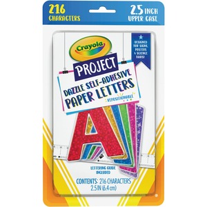 Crayola Self-adhesive Paper Letters