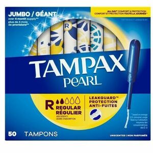 Tampax Pearl Regular Tampons