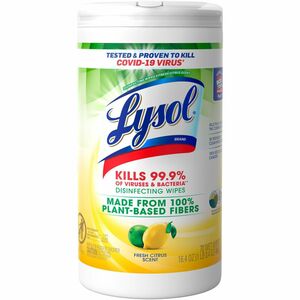 Lysol Plant-Based Fiber Disinfecting Wipes