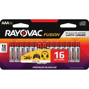 Rayovac Fusion Alkaline AAA Batteries