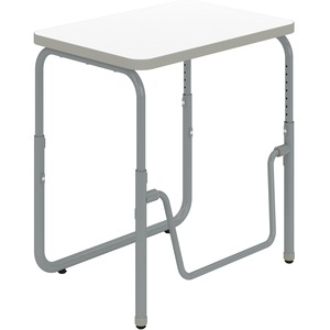 Safco AlphaBetter 2.0 Height - Adjustable Student Desk with Pendulum Bar 22"-30"