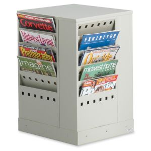 Safco Rotary Magazine Rack
