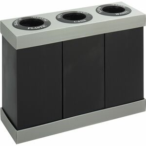 Safco At-Your-Disposal 3-bin Recycling Center