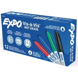 Expo Vis-A-Vis Wet-Erase Markers