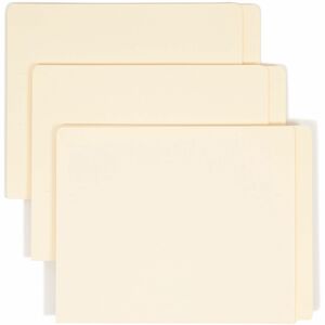 Smead Straight Tab Cut Letter Recycled End Tab File Folder