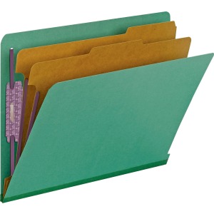 Smead 1/3 Tab Cut Letter Recycled Classification Folder