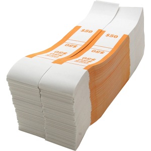 Sparco White Kraft ABA Bill Straps