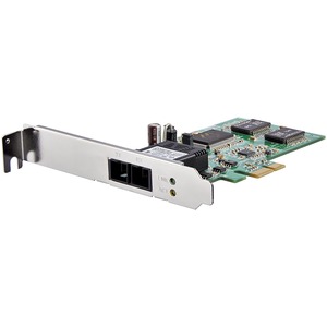 StarTech.com PCI Express (PCIe) Gigabit Ethernet Multimode SC Fiber Network Card Adapter NIC - 550m