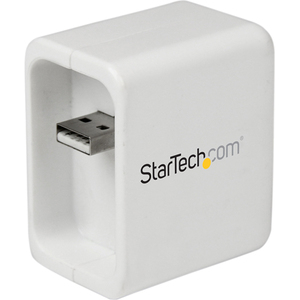 StarTech.com Portable Wireless N WiFi Travel Router for iPad / Tablet / Laptop - USB Powered w/ Charge Port