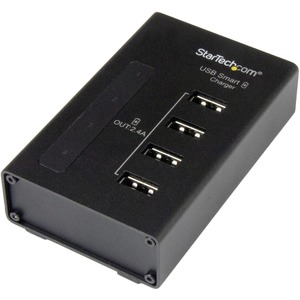 StarTech.com 4-Port Charging Station for USB Devices - 48W/9.6A