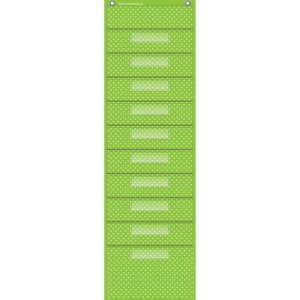 Teacher Created Resources Polka Dot Storage Pocket Chart