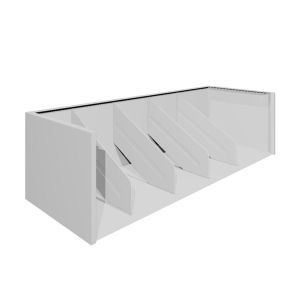 Tennsco A36 Series Modular 4 Fixed Dividers