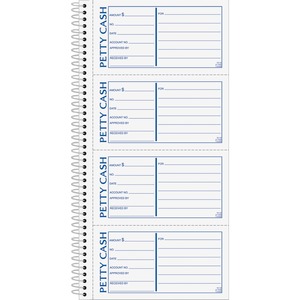 TOPS Duplicate Petty Cash Book
