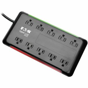 Tripp Lite series Protect It! 10-Outlet Surge Protector, 6 ft. Cord, 2880 Joules, Black Housing
