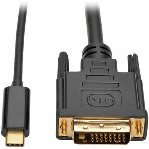 Tripp Lite series USB C to DVI Adapter Cable (M/M), 1920 x 1080 (1080p), 6 ft