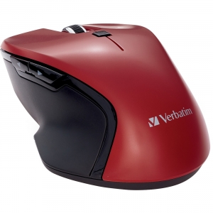 Verbatim USB-C™ Wireless Blue LED Mouse - Red