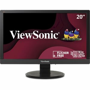 ViewSonic VA2055SM 20" 1080p LED Monitor with VGA, DVI and Enhanced Viewing Comfort